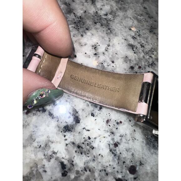 Vintage Swarovski Crystal Ladies Watch Square Mother of Pearl Face Swiss EUC - Picture 7 of 11